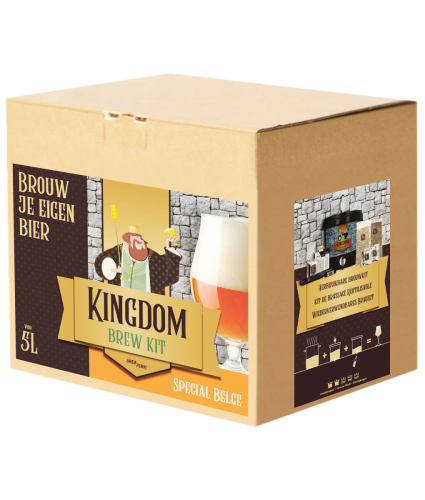 Kit kingdom brew belge inclus malts-levures-houblons