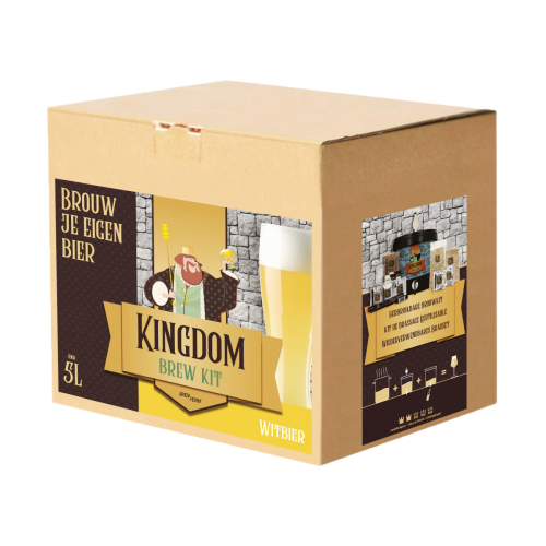 Kit kingdom brew blanche inclus malts-levures-houblons