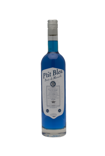 P'tit bleu pastis bleu 70 cl. liquoristerie de provence