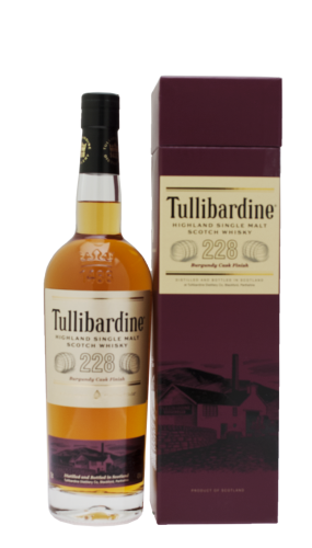 Whisky tullibardine 228 burgundy finish