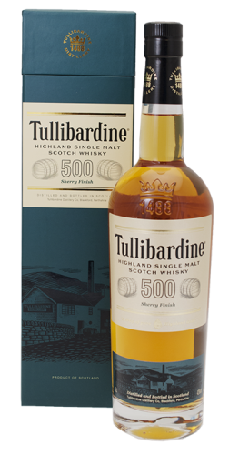 Whisky tullibardine 500 sherry finish