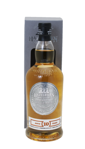 Whisky hazelburn 10 ans finition futs bourbon